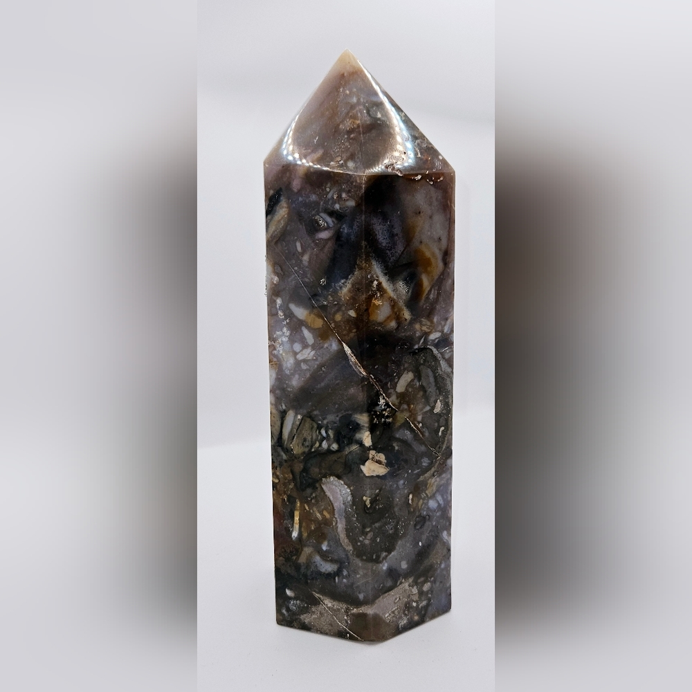 Massive Violet agate tower